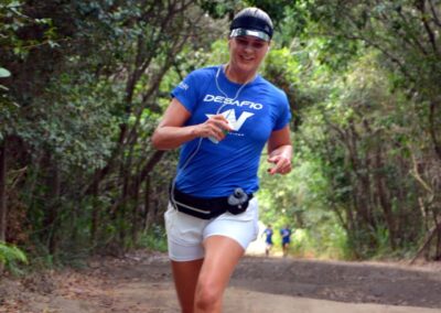 Corredora no desafio vn trainer